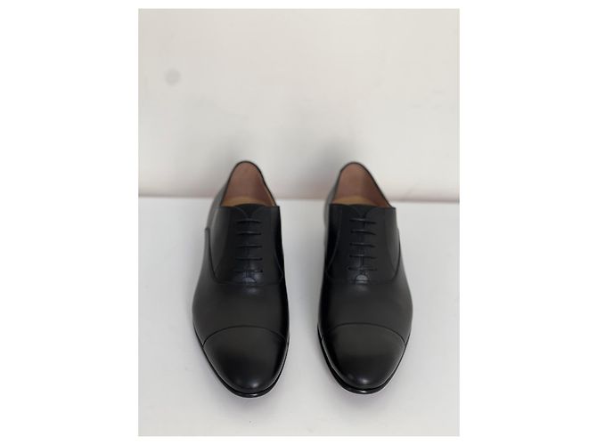Mocassino con lacci da uomo nero Chanel 44 - vista 2