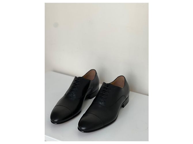 Mocassino con lacci da uomo nero Chanel 44 - vista 4