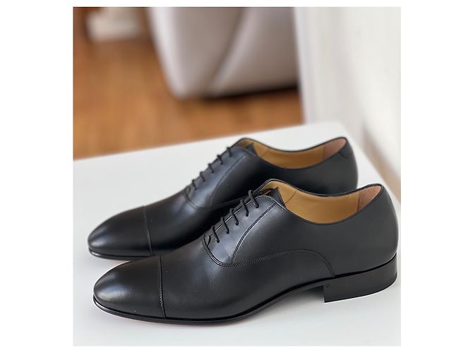 Mocassino con lacci da uomo nero Chanel 44 - vista 5