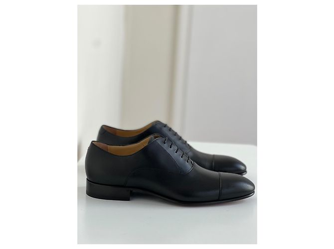 Mocassino con lacci da uomo nero Chanel 44 - vista 6
