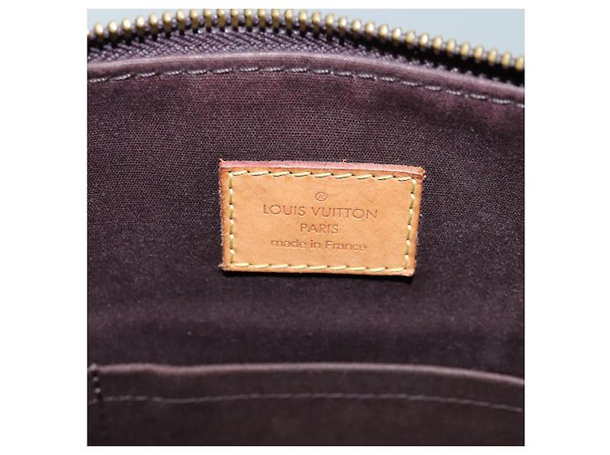 LOUIS VUITTON Borsa tote Vernis Bellevue GM con monogramma Amarante M93589 LV Auth 73055 - vista 17
