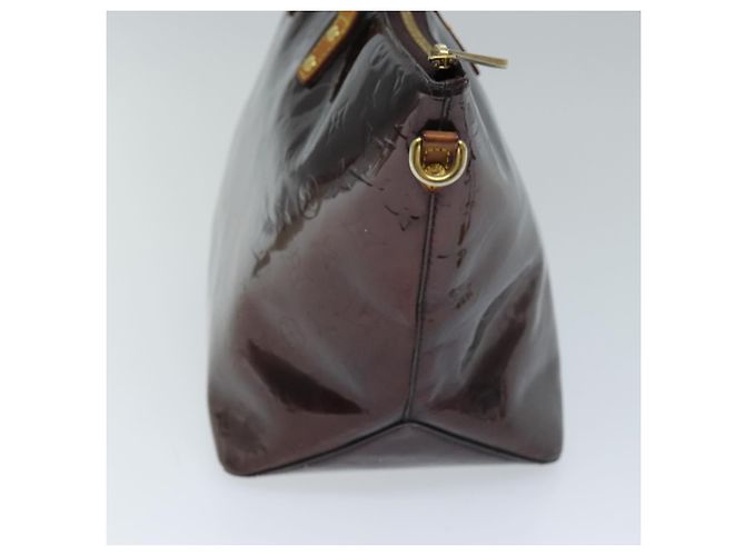 LOUIS VUITTON Borsa tote Vernis Bellevue GM con monogramma Amarante M93589 LV Auth 73055 - vista 3