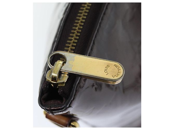 LOUIS VUITTON Borsa tote Vernis Bellevue GM con monogramma Amarante M93589 LV Auth 73055 - vista 7
