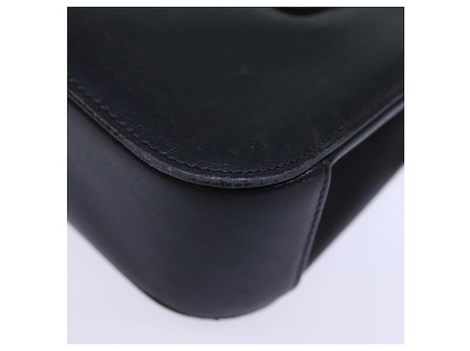 GUCCI Borsa a Mano Pelle Nera Auth 73035 Nero - vista 14