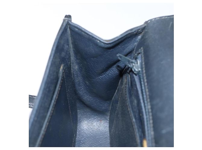 GUCCI Borsa a Mano Pelle Nera Auth 73035 Nero - vista 17