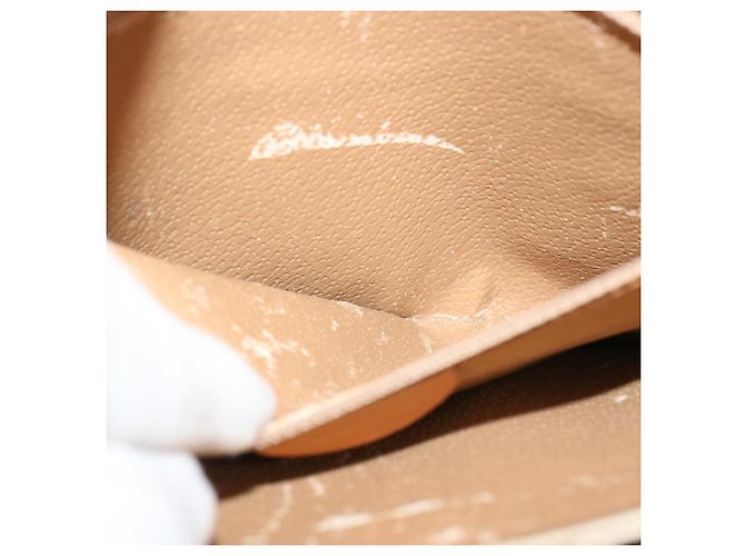 Céline CELINE Borsa a tracolla in tela macadam Beige Auth 73295 - vista 22