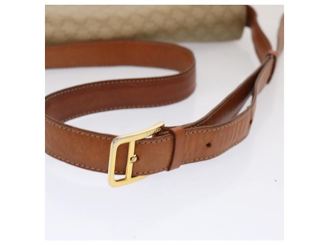 Céline CELINE Borsa a tracolla in tela macadam Beige Auth 73295 - vista 7