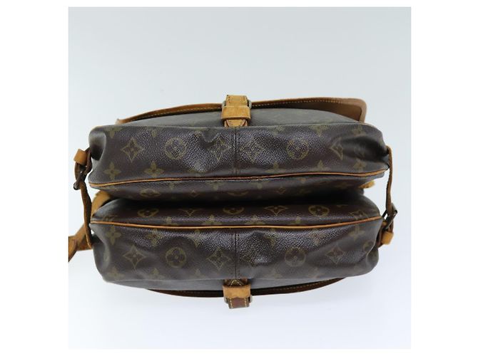 Borsa a tracolla LOUIS VUITTON Monogram Saumur 30 M42256 LV Auth 73298 Monogramma - vista 16