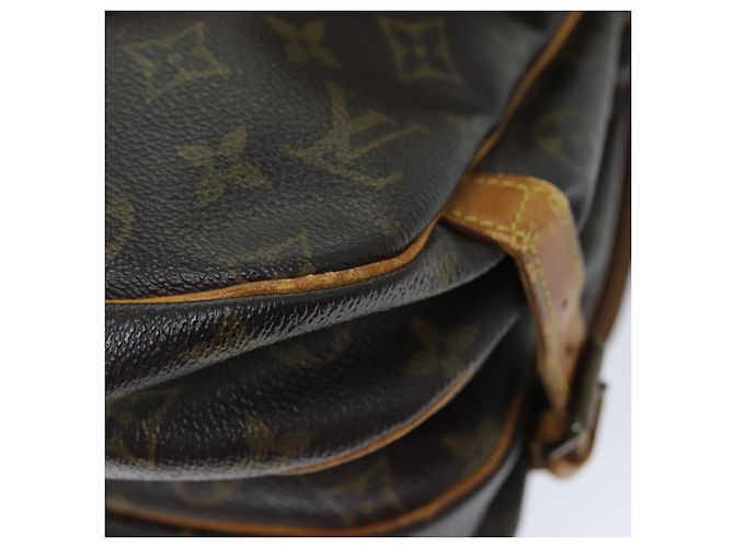 Borsa a tracolla LOUIS VUITTON Monogram Saumur 30 M42256 LV Auth 73298 Monogramma - vista 17