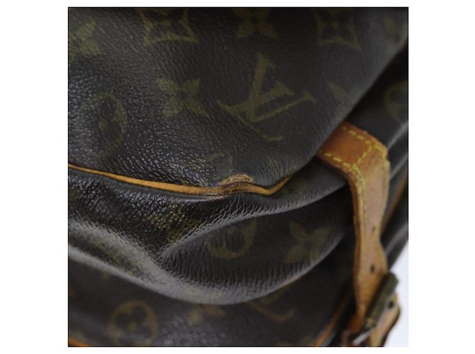 Borsa a tracolla LOUIS VUITTON Monogram Saumur 30 M42256 LV Auth 73298 Monogramma - vista 19