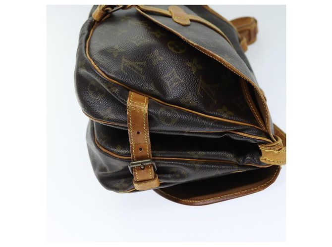 Borsa a tracolla LOUIS VUITTON Monogram Saumur 30 M42256 LV Auth 73298 Monogramma - vista 5