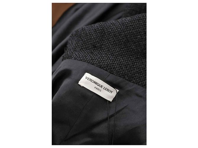 Veronique Leroy Abrigo negro - vista 5