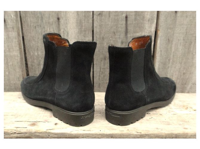 botines Salvatore Ferragamo talla 38,5 Negro - vista 5