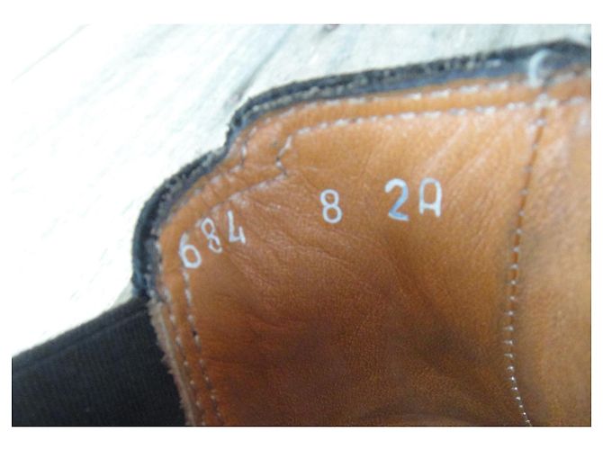 botines Salvatore Ferragamo talla 38,5 Negro - vista 9