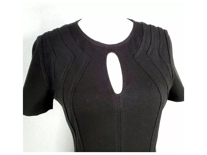 Diane Von Furstenberg Abito DVF Kader con cuciture favorevoli e scollo a chiave - vista 4