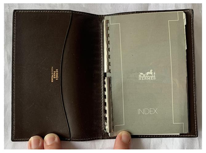 Hermès Wallets Small accessories Dark brown - view 2