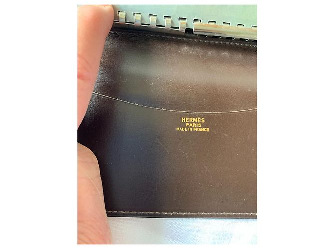 Hermès Wallets Small accessories Dark brown - view 5
