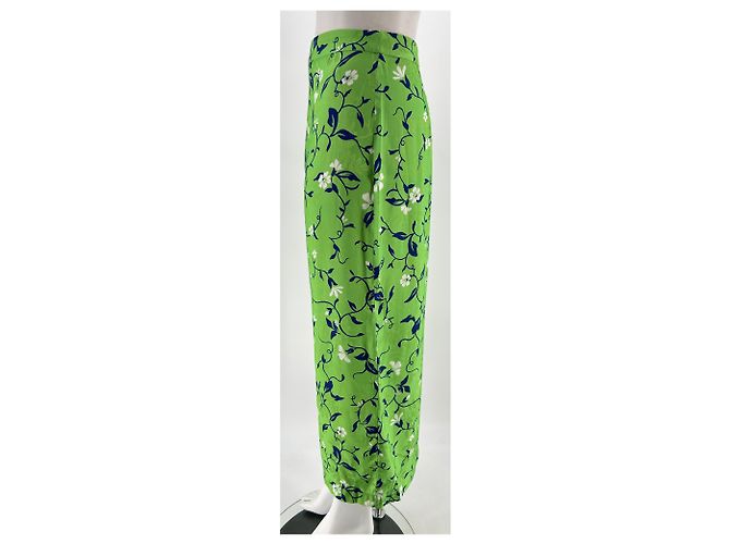Autre Marque Faldas Kitri T.UK 6 Viscosa Verde - vista 4