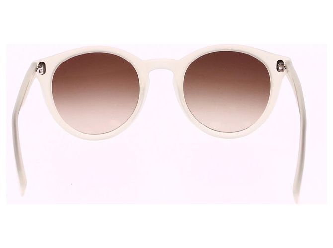 Autre Marque Non Signé / Unsigned sunglasses T.  Plastic White - view 5