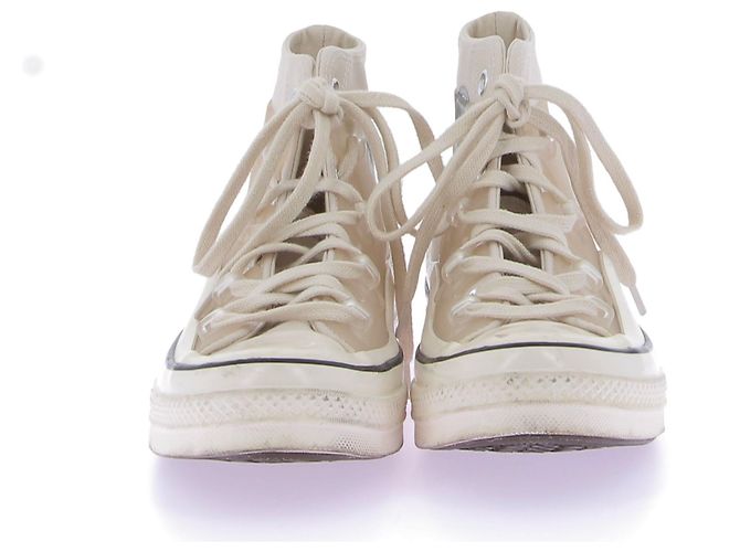 Converse-Sneaker T.EU 40 Stoff Beige - Ansicht 4