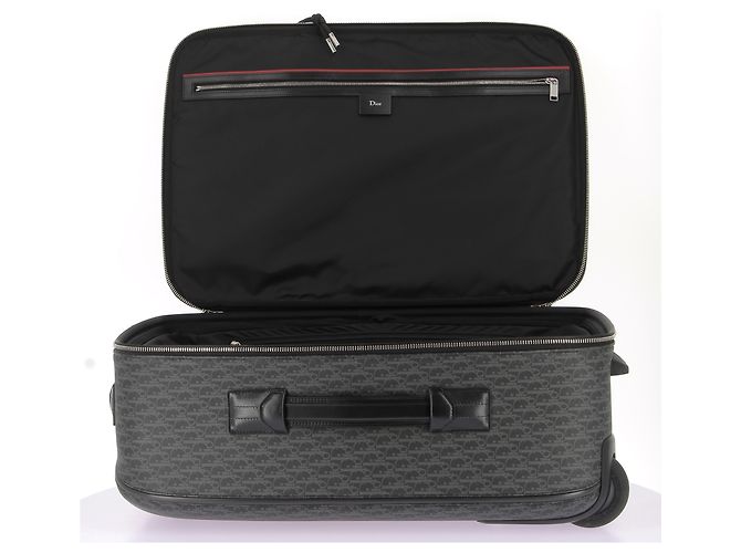 Christian Dior Borse da viaggio Dior Homme T. Pelle Grigio - vista 7