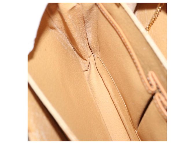 Céline CELINE Macadam Canvas Umhängetasche PVC Braun Auth 73006 - Ansicht 20