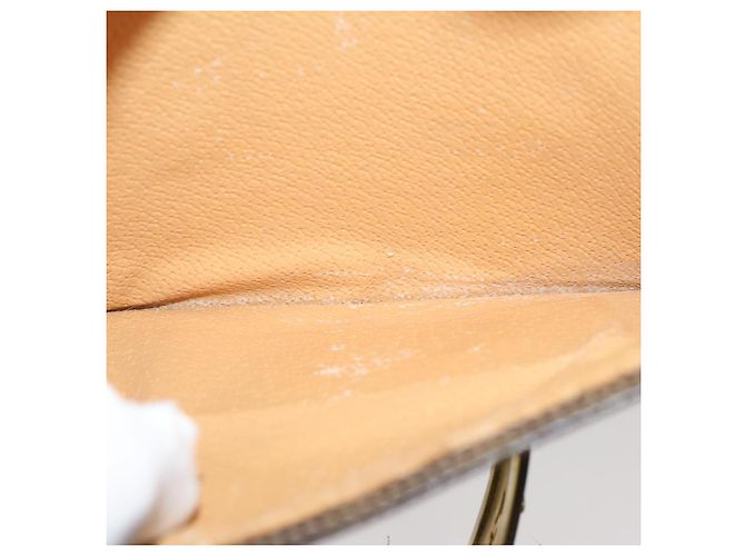 Céline CELINE Macadam Canvas Umhängetasche PVC Braun Auth 73006 - Ansicht 22