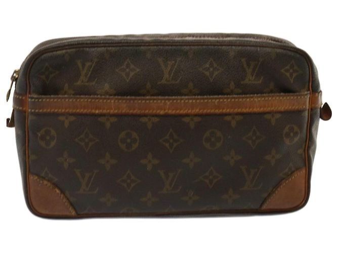 LOUIS VUITTON Pochette Monogramme Compiègne 28 M51845 Auth LV 73004 - vue 13