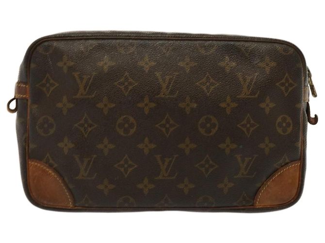 LOUIS VUITTON Pochette Monogramme Compiègne 28 M51845 Auth LV 73004 - vue 2
