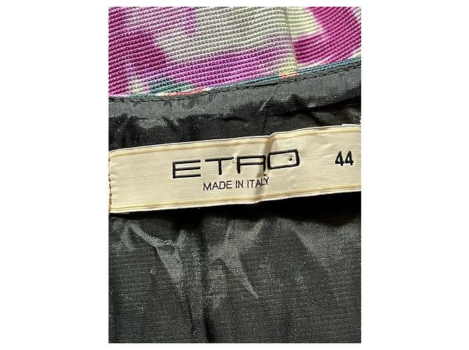 Etro Abito drappeggiato multicolore - vista 4