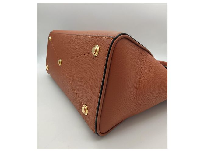 Lockit Borsa Louis Vuitton Lock It MM Marrone - vista 3