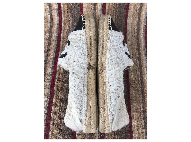 Chanel Ciabatte Bianco - vista 6