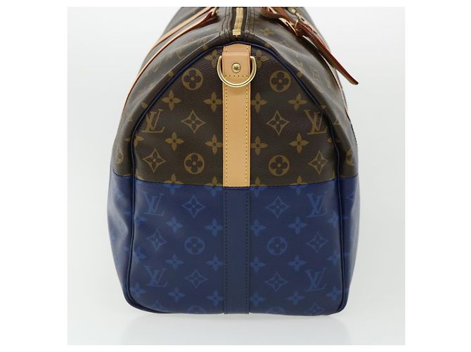 LOUIS VUITTON Monogramma diviso Keepall Bandouliere 50 Borsa Boston M43861 67497S - vista 4