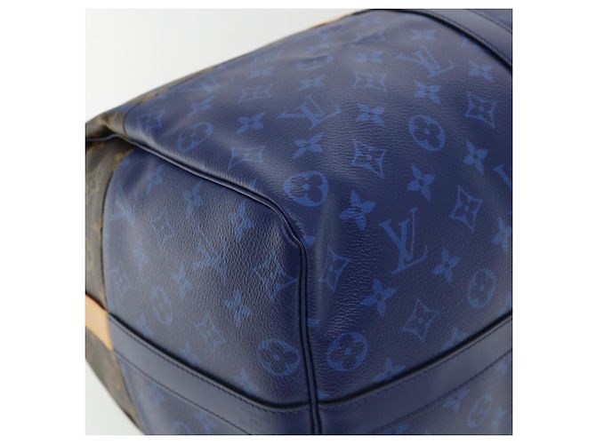 LOUIS VUITTON Monogramma diviso Keepall Bandouliere 50 Borsa Boston M43861 67497S - vista 8