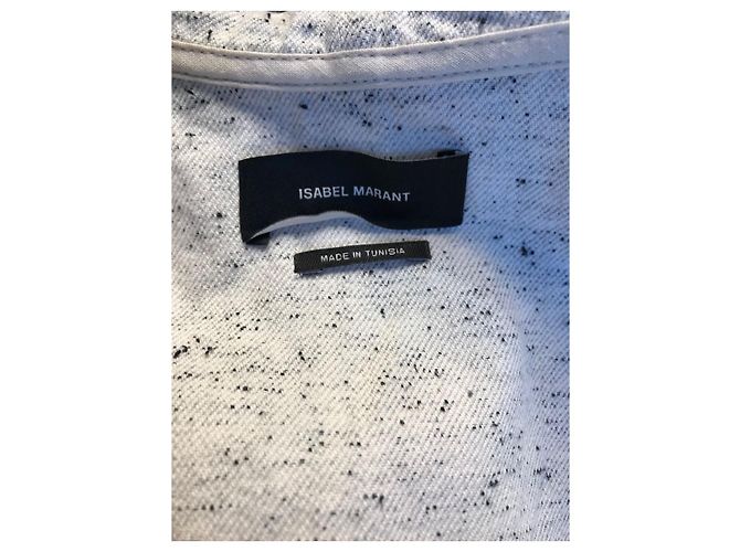 ISABEL MARANT Chaquetas T.FR 34 Algodón Gris - vista 4