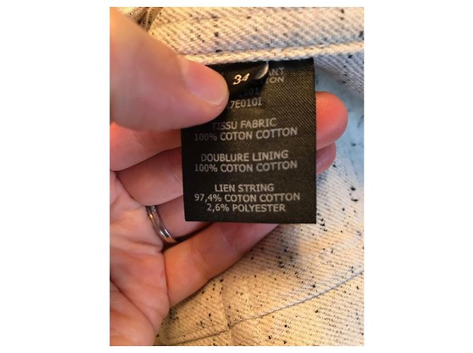 ISABEL MARANT Chaquetas T.FR 34 Algodón Gris - vista 5