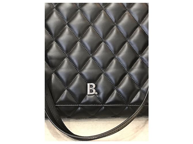 Borse BALENCIAGA T. Pelle Nero - vista 4