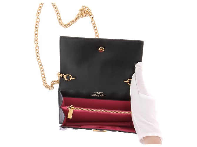 SCHIAPARELLI Bolsas T. Couro Preto - vista 6
