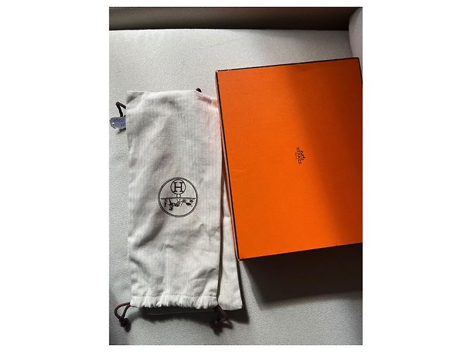 Oran Mules Hermès in pelle di alligatore nera Nero - vista 12