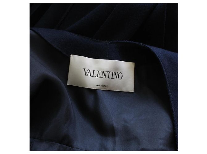 Valentino Garavani Valentino Elegantes Mitternachtsblaues Kleid Dunkelblau - Ansicht 6