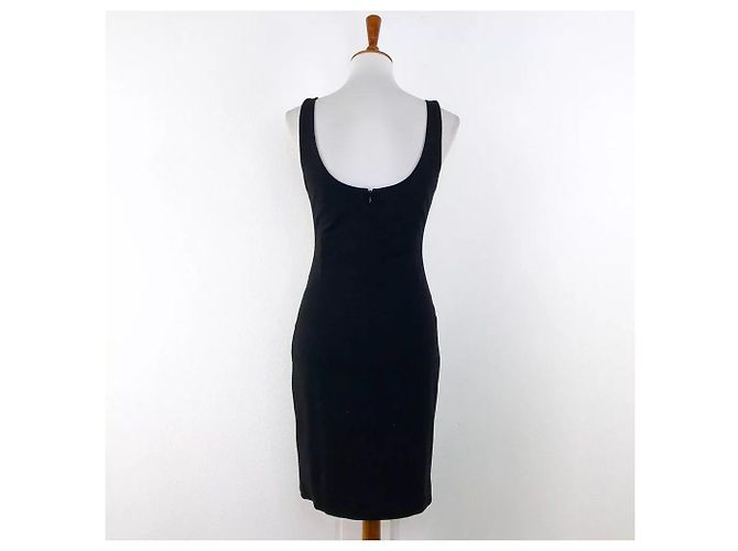 Diane Von Furstenberg DvF Arianna Cocktailkleid Schwarz Weiß Grau - Ansicht 2