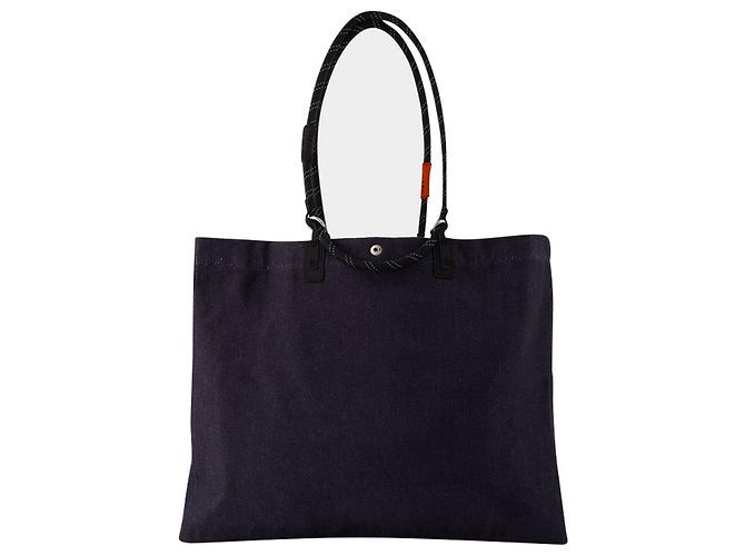 Apc Borsa shopper Topologie - A.P.C. - Cotone - Nero - vista 3