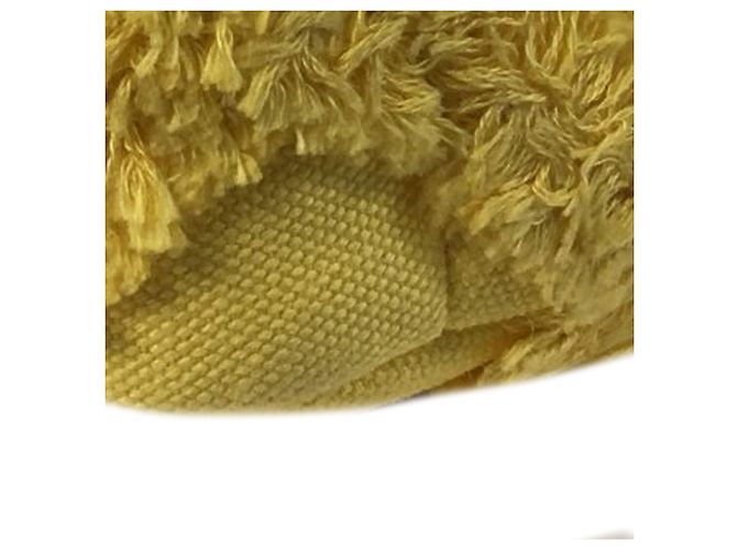 Chanel Giallo Medio Tela 19 Flap - vista 15
