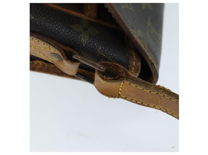 Borsa a tracolla LOUIS VUITTON Monogram Gibeciere MM M42247 LV Auth bs14038 Monogramma - vista 10