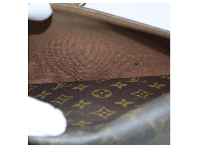 Borsa a tracolla LOUIS VUITTON Monogram Gibeciere MM M42247 LV Auth bs14038 Monogramma - vista 25