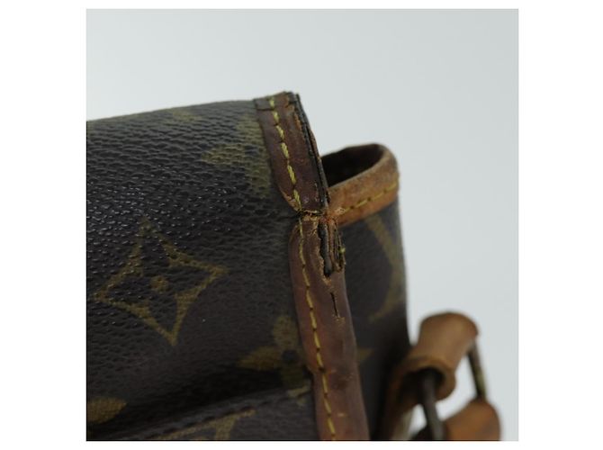 Borsa a tracolla LOUIS VUITTON Monogram Gibeciere MM M42247 LV Auth bs14038 Monogramma - vista 7