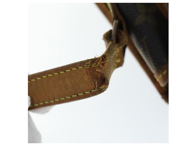 Borsa a tracolla LOUIS VUITTON Monogram Gibeciere MM M42247 LV Auth bs14038 Monogramma - vista 9