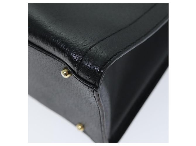 GUCCI Borsa a mano Bamboo Pelle Nera 002 1095 0260 Auth ep4125 Nero - vista 15