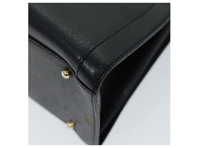 GUCCI Borsa a mano Bamboo Pelle Nera 002 1095 0260 Auth ep4125 Nero - vista 9