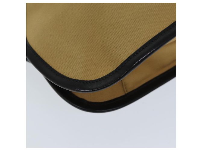 GUCCI Borsa a spalla Linea Web Sherry Canvas Beige Verde 001 4321 2684 Auth ac2967 - vista 14
